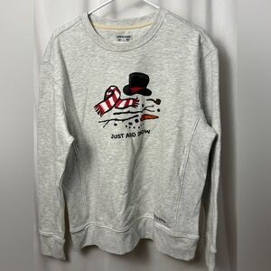 Life Is Good "Just Add Snow" Crewneck